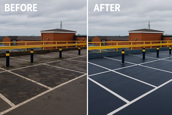 Car park cleaning in Goodmayes using safe, evidence-led methods